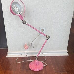 Pottery Barn Kids Pink Adjustable Desk Lamp